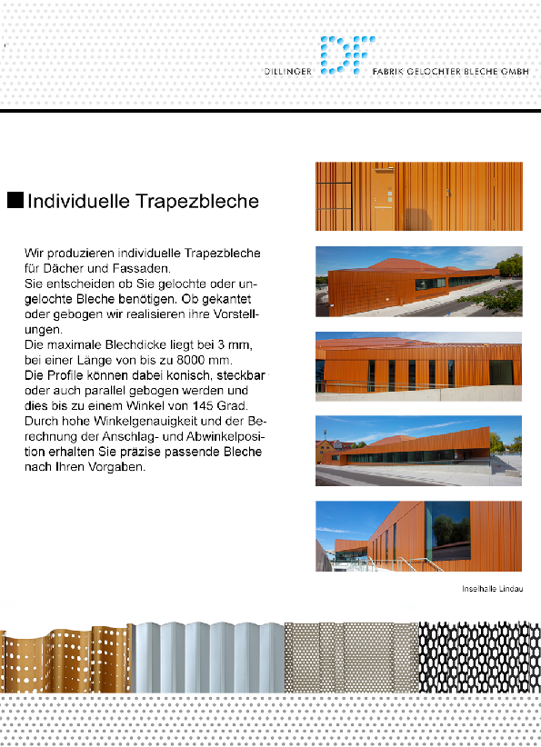 Info Trapezbleche